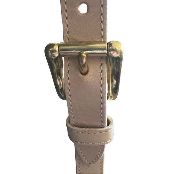 RARE Vintage Dooney & Bourke Leather Lockhart Crossbody Purse | Tan |Made in USA - Picture 11 of 16